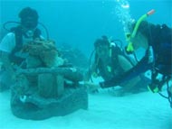 Placing the Reef Ball